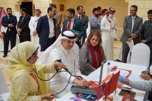 A noble act of solidarity — PRCS & Embassy of Saudi Arabia collaborate to save lives through blood donation.