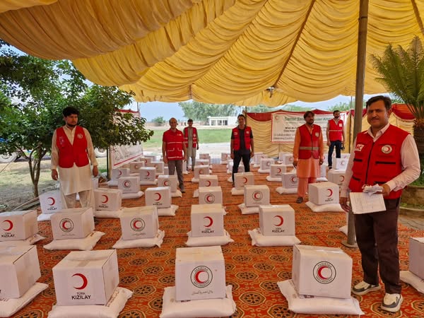 Hundreds of families in Narowal receive essential food packs through PRCS–Turkish Red Crescent partnership