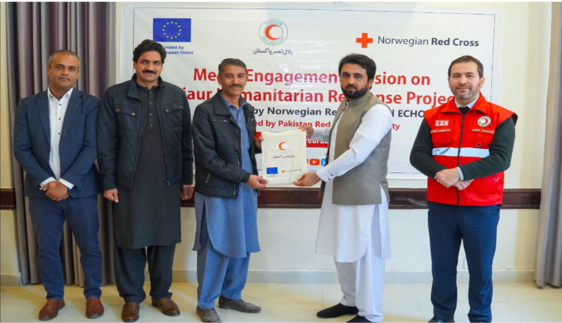 Media Engagement Session in Peshawar on the EU-funded Bajaur Humanitarian Response