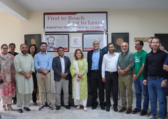 Gratitude & partnership — PRCS bids farewell to Dr. Ifthikhar Aliyar, Head of Delegation Norwegian Red Cross in Pakistan
