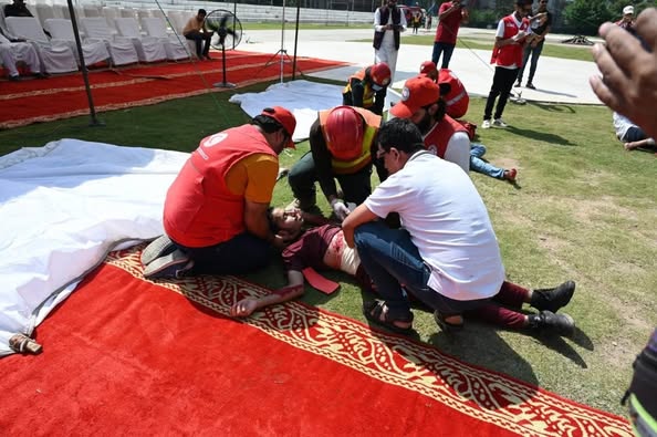 SimEx 2025 brought together PRCS, ICRC & government departments to enhance coordination during disasters